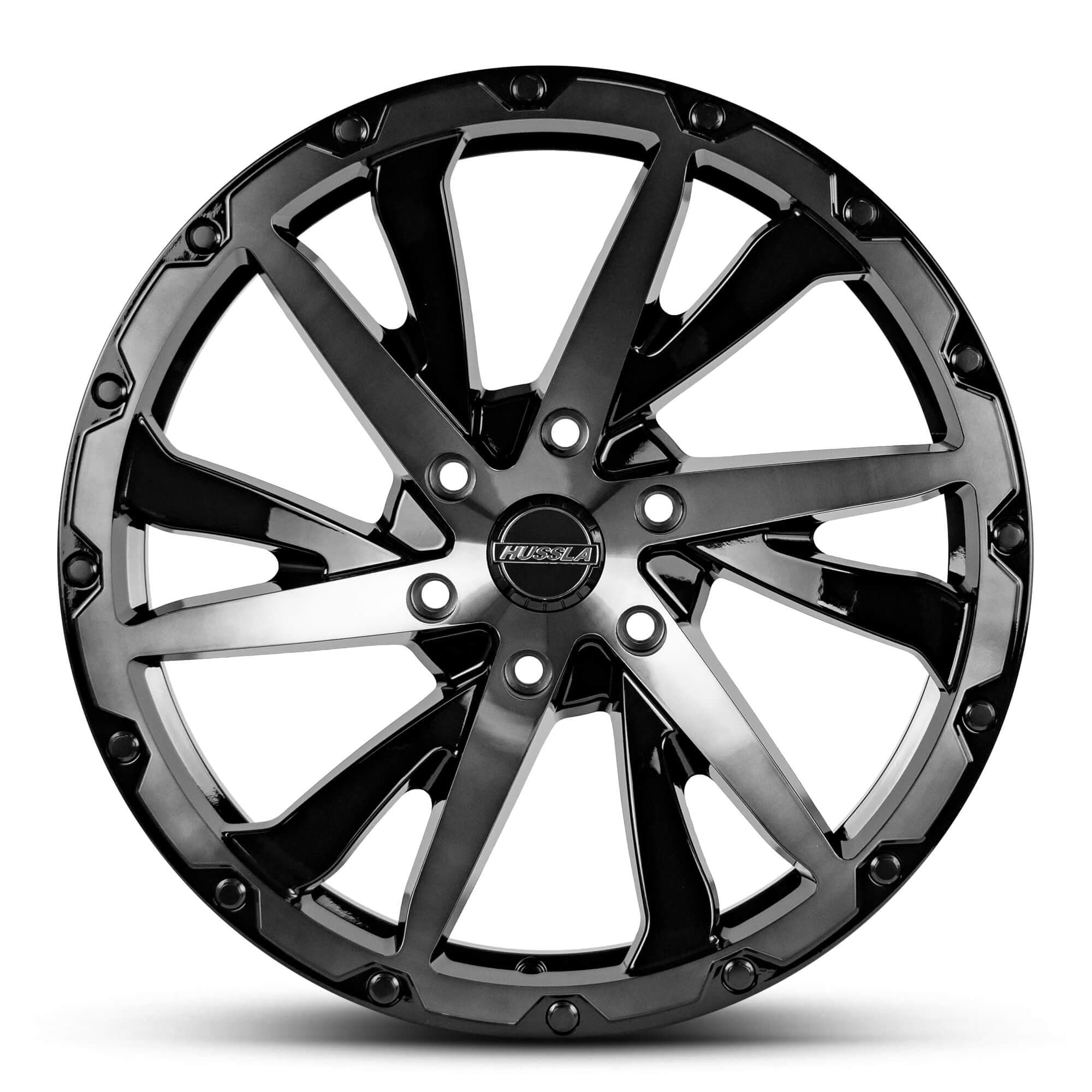 Wheel HUSSLA SS2 GLOSS BLACK DARK TINT