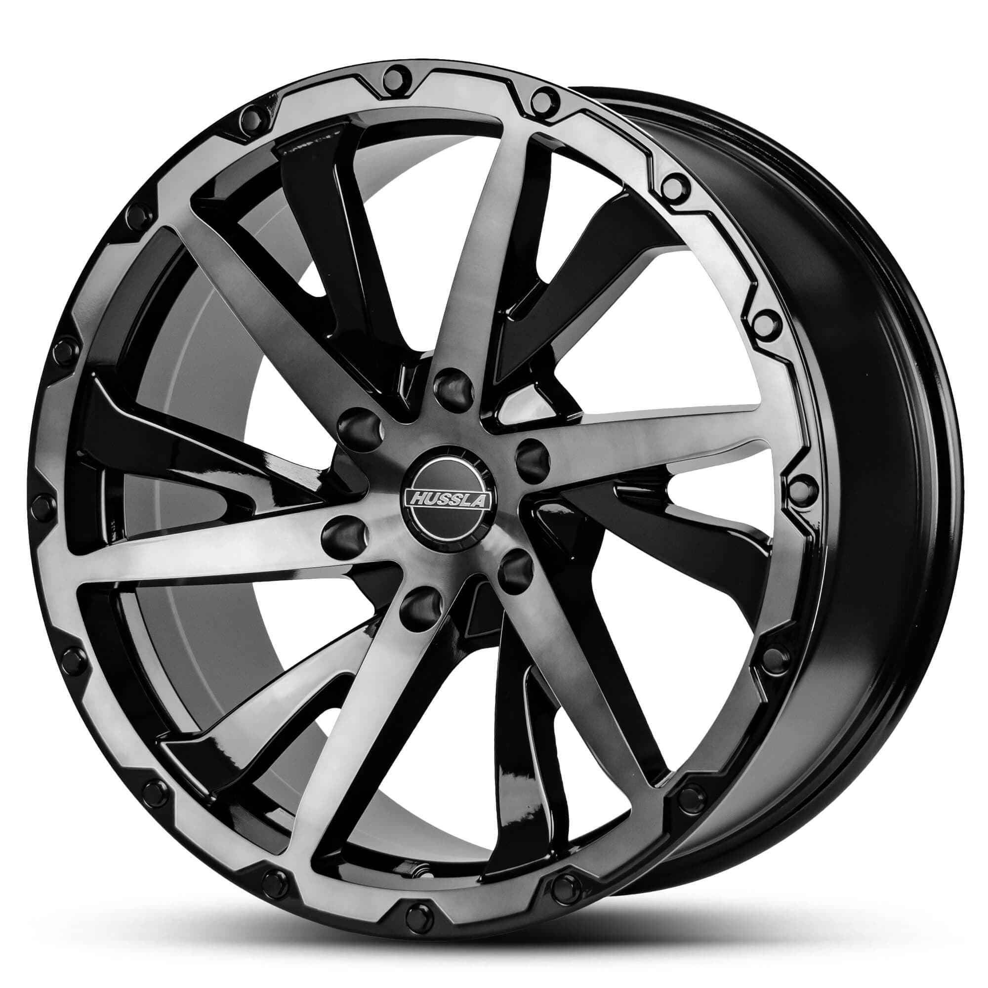 Wheel HUSSLA SS2 GLOSS BLACK DARK TINT