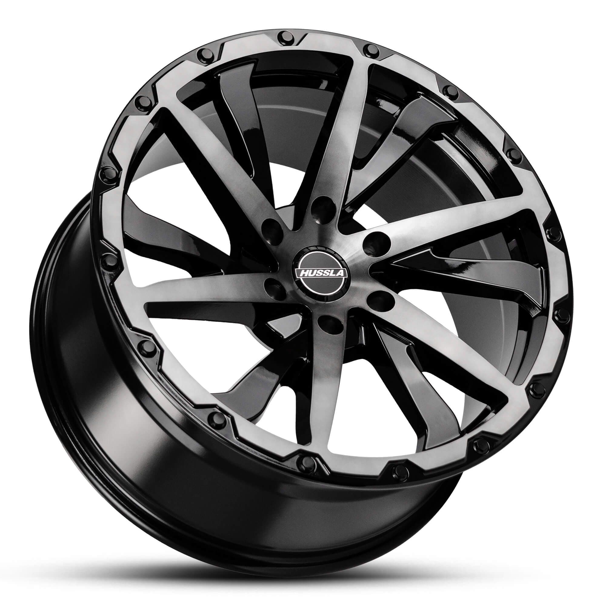 Wheel HUSSLA SS2 GLOSS BLACK DARK TINT