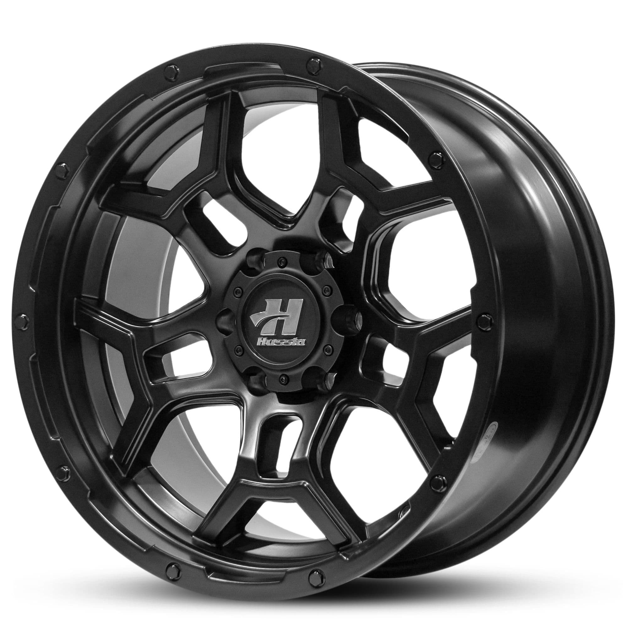 Wheel HUSSLA TRENCH MATTE BLACK