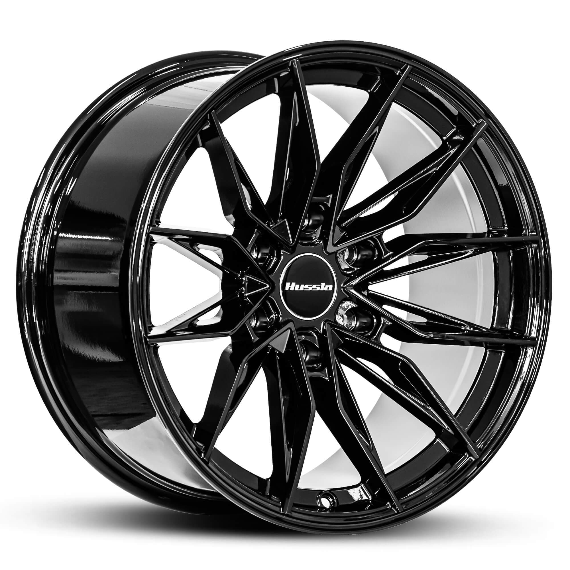 Hussla Villain Gloss Black 18x9