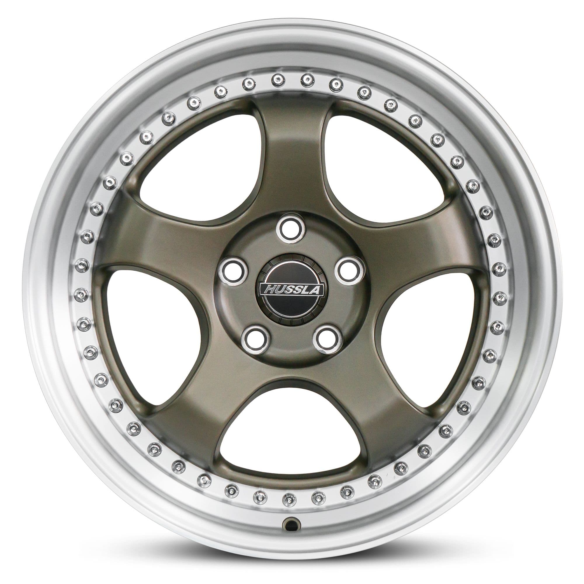 Wheel HUSSLA ZEN MATTE BRONZE POLISHED LIP