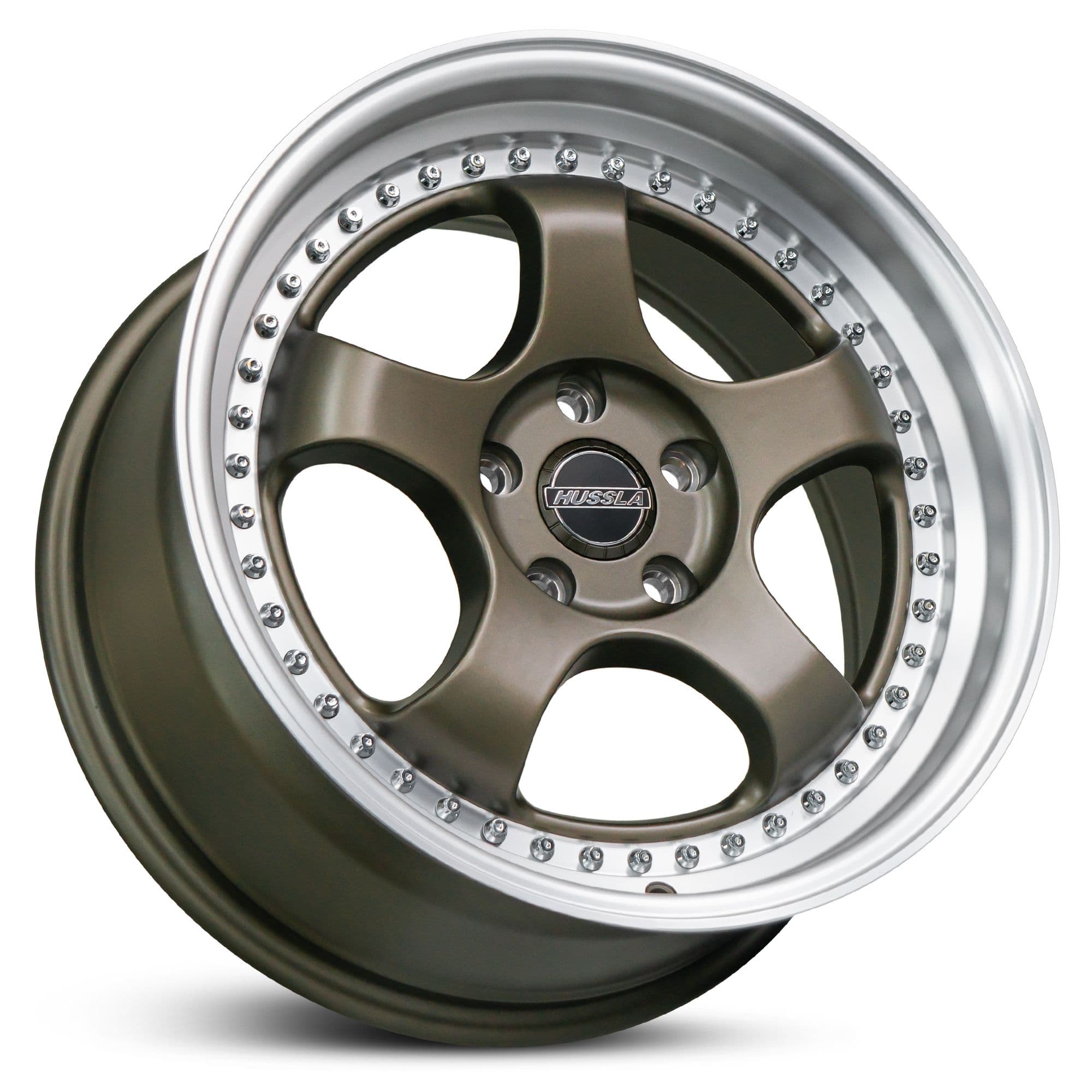Wheel HUSSLA ZEN MATTE BRONZE POLISHED LIP