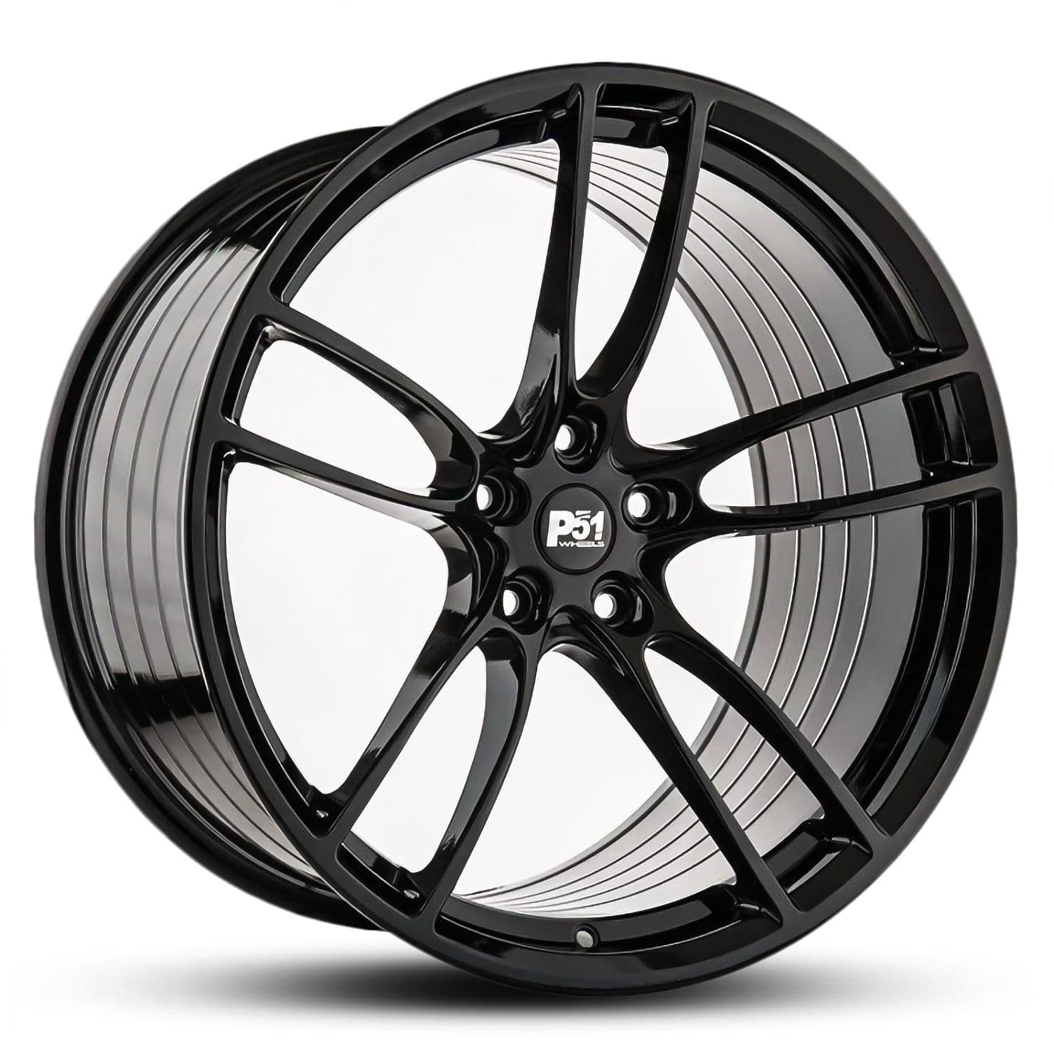 P51 Mustang Gloss Black 19x11