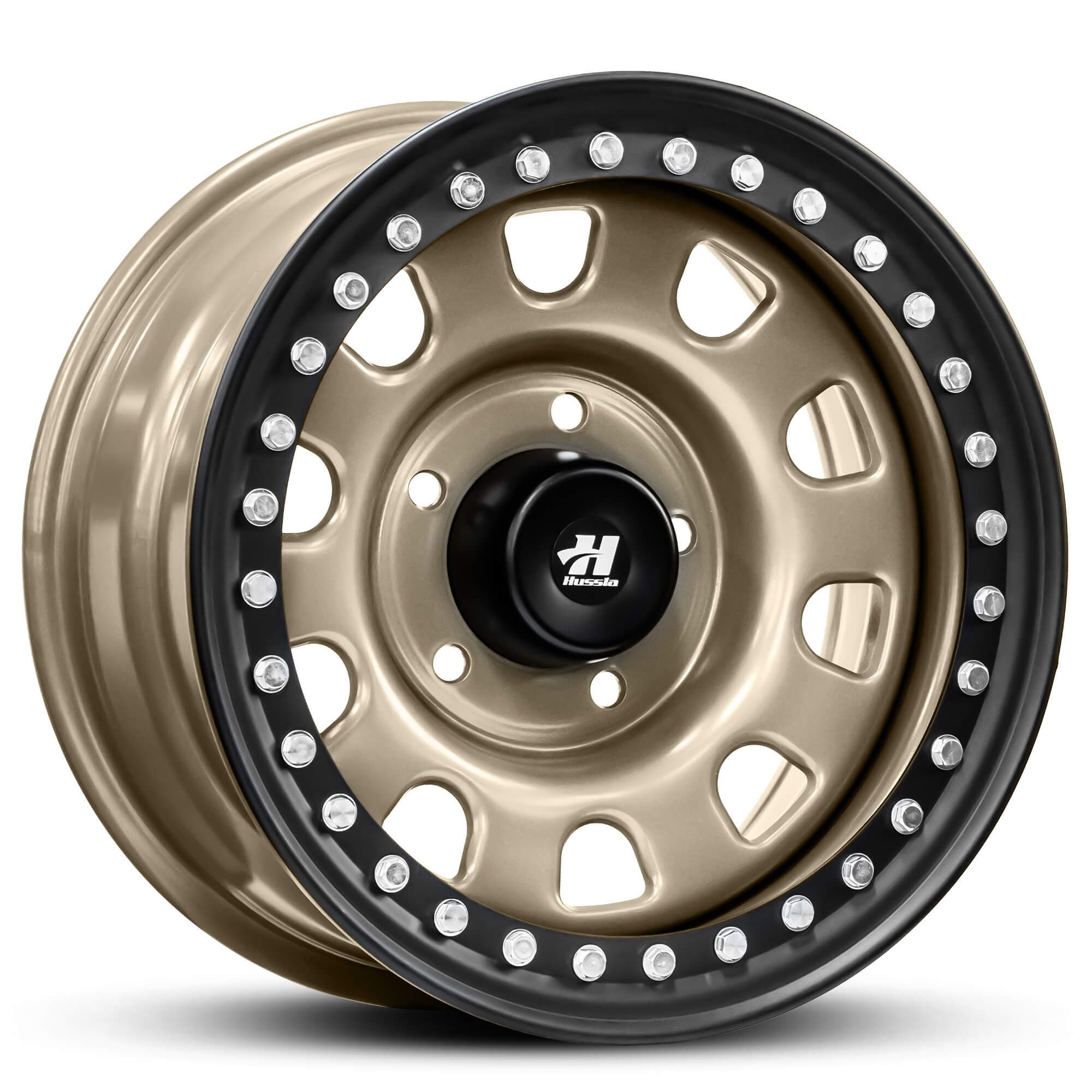 Revolution Steel Wheel Matte Bronze Black Lip Chrome Bolts 17x8