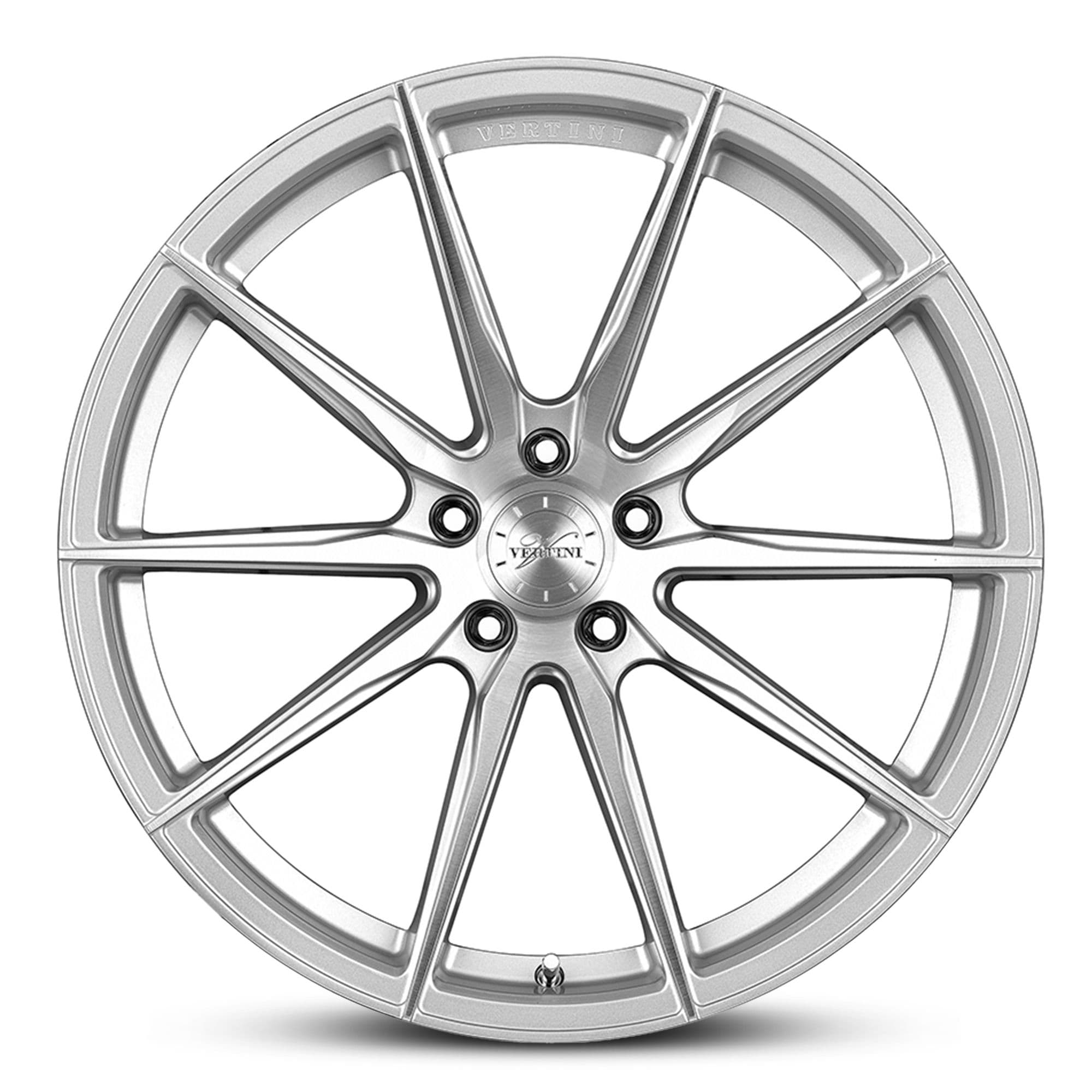 Wheel VERTINI RF1.1 BRUSHED SILVER MACHINED FACE