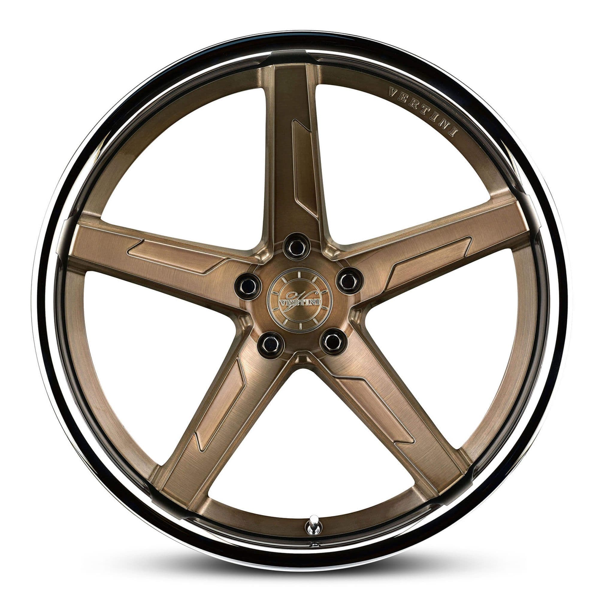 Wheel VERTINI RF1.7 BRUSHED BRONZE CHROME LIP