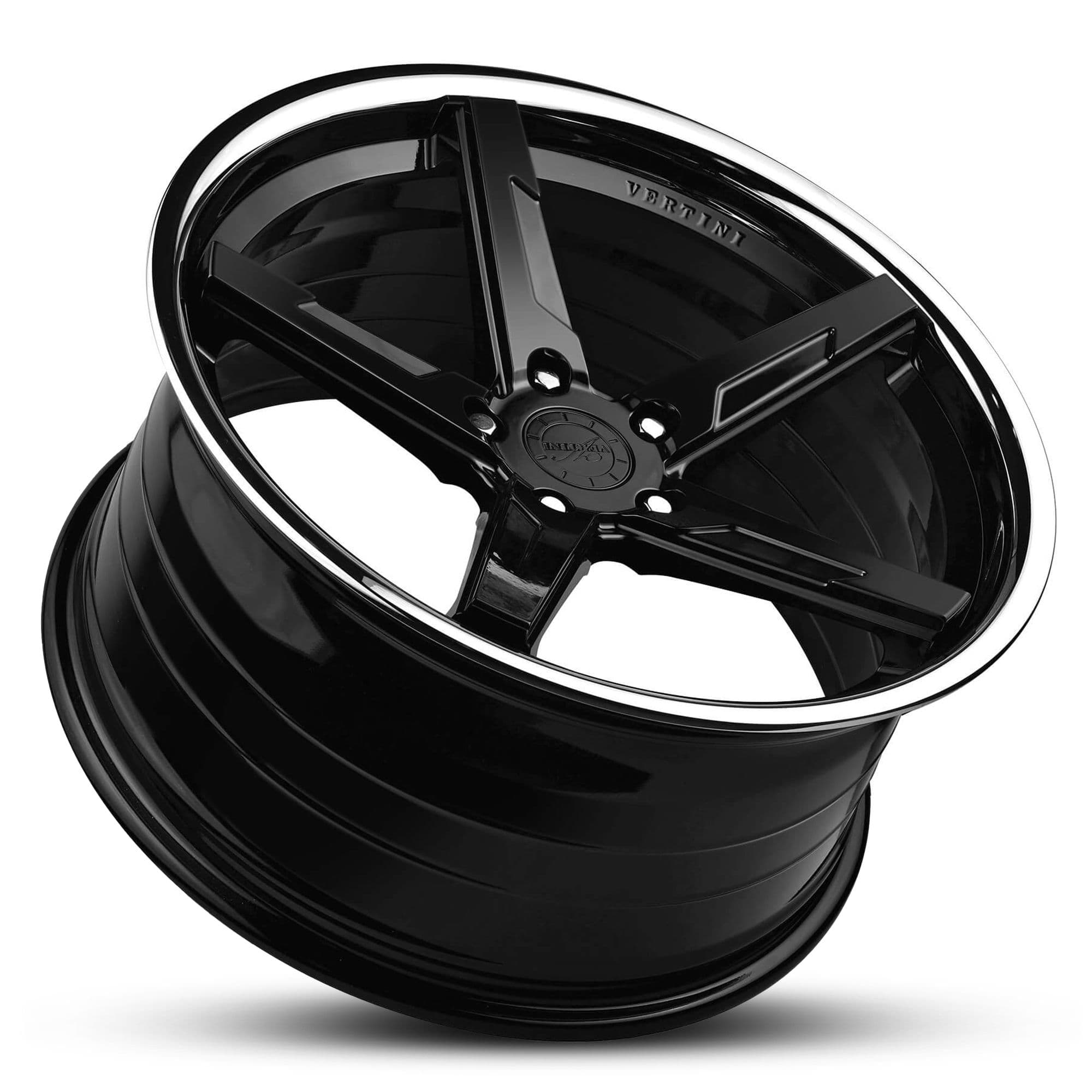 Wheel VERTINI RF1.7 GLOSS BLACK CHROME LIP