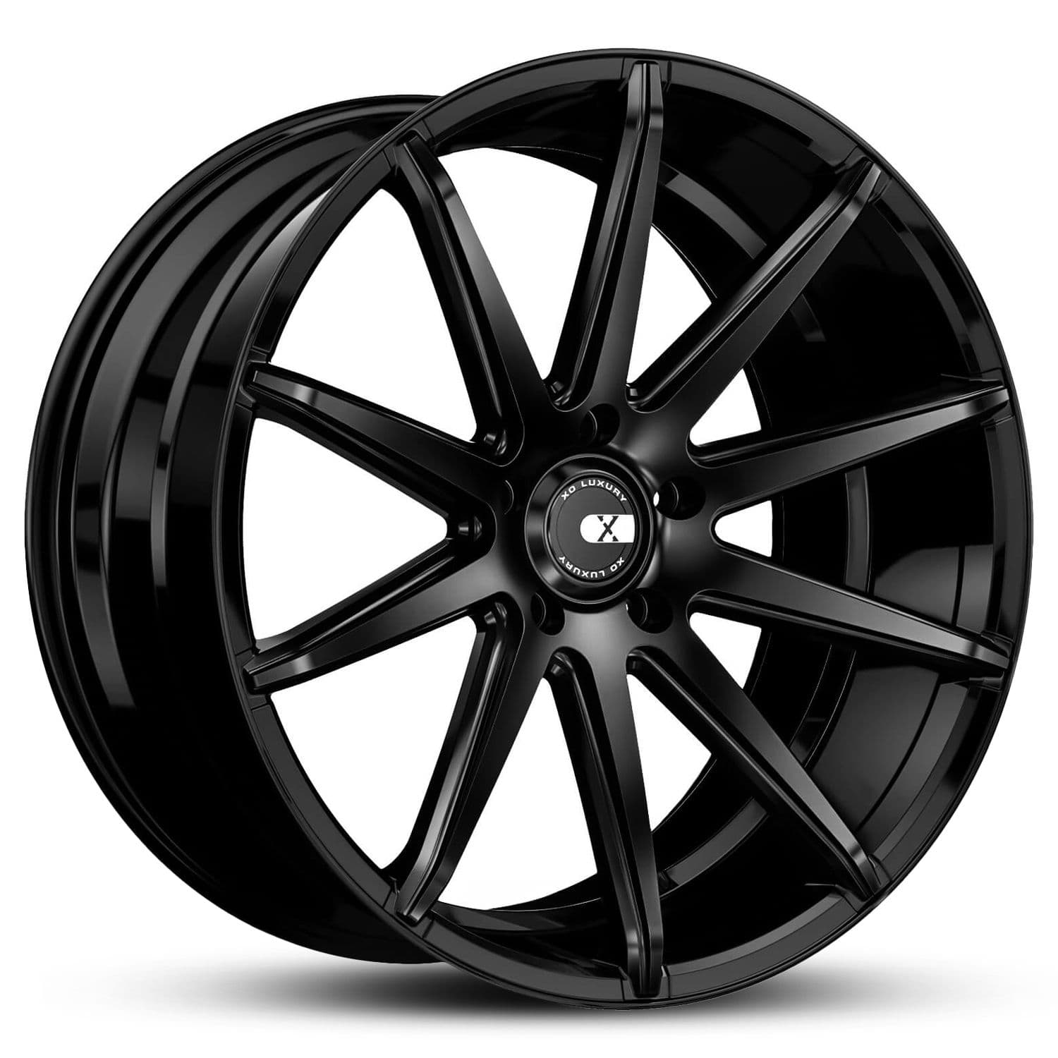 Xo Sydney Gloss Black 22x9